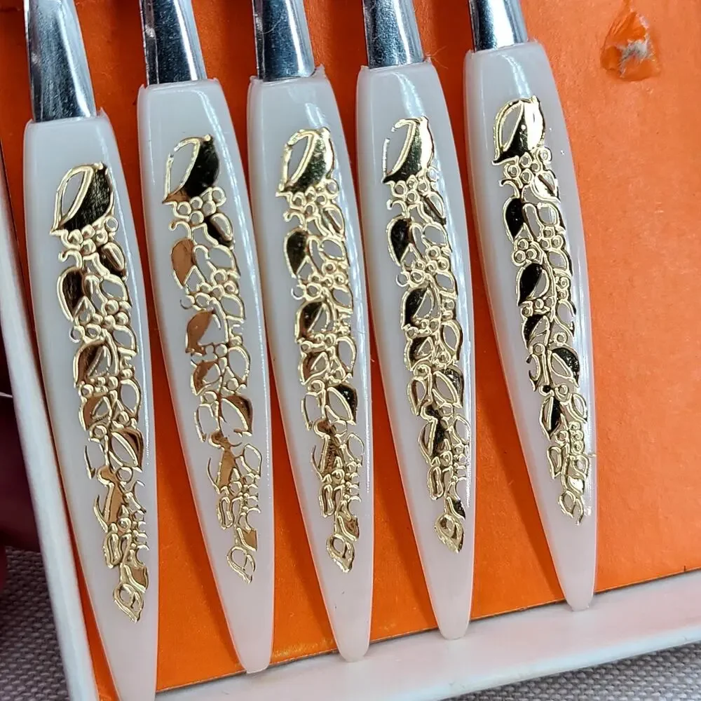 10pc Beautiful Vintage Stainless Cocktail Hors Doeuvres Party Picks Little Forks